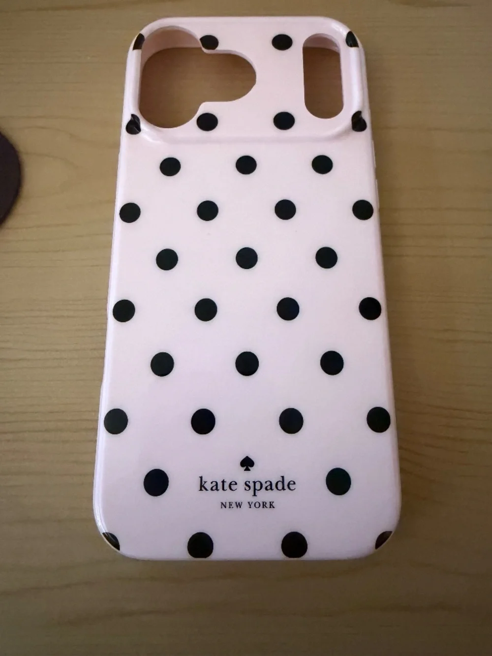 Kate Spade New York Pink Polka Dot Phone Case